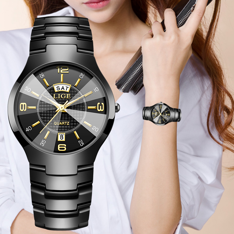 Women Fashion Simple - LIGE Orologio da polso da donna