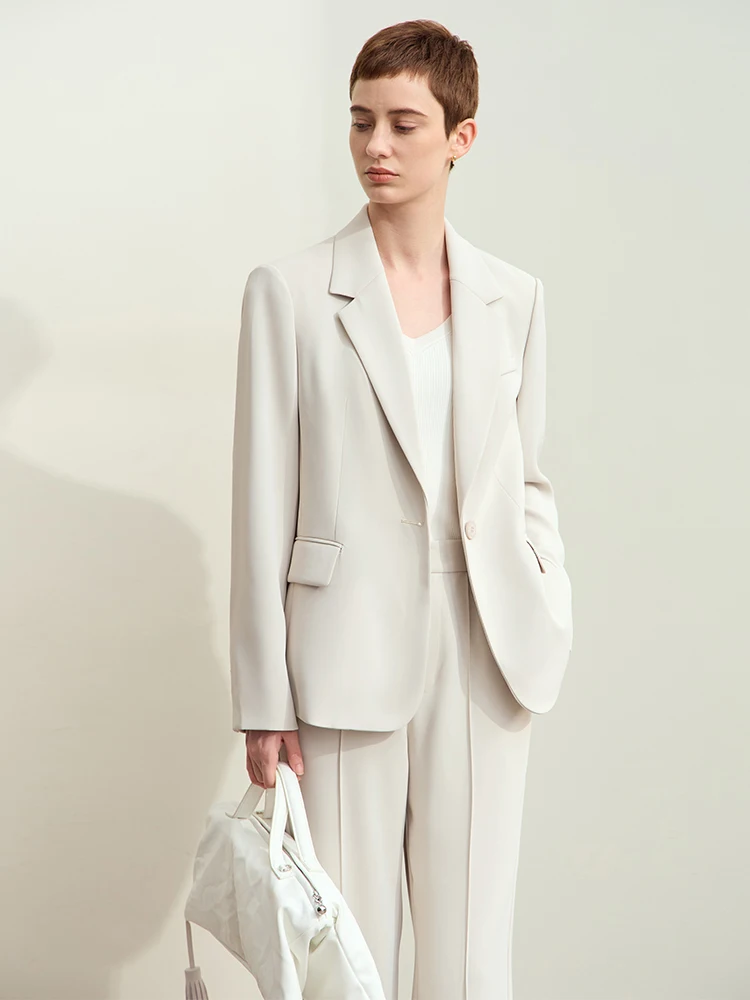 Velvet Blazer Women - Amii Minimalismo Blazer da donna 2025