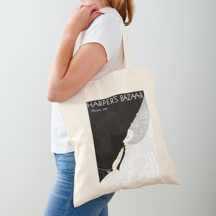 Women'S Fashion Magazines - HARPERS BAZAAR: Borsa tote vintage con
