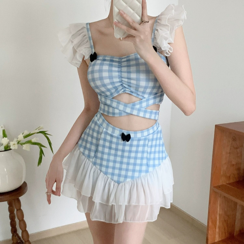 Women Fashion Korean - Costume da bagno intero da donna