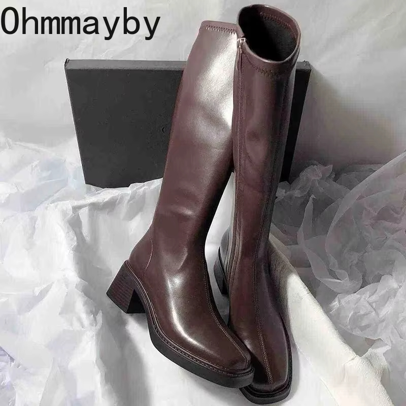 Winter Fashion Women Boots - Stivali alti al ginocchio da donna