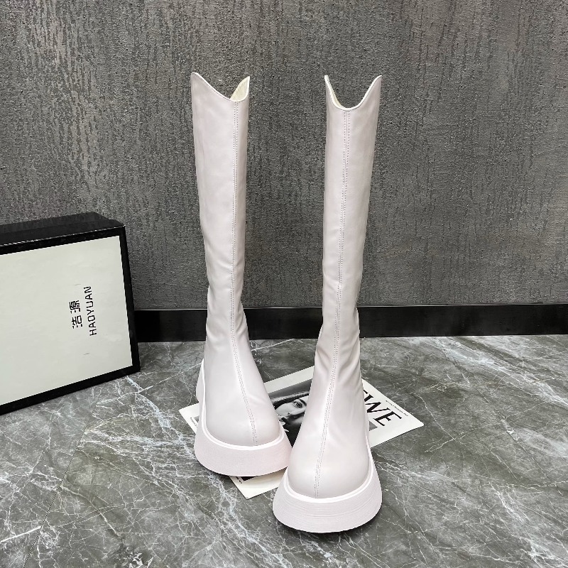 Winter Fashion Women Boots - Nuovi stivali alti antiscivolo con piattaforma