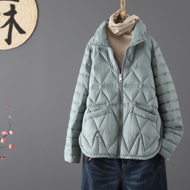 Women'S Fashion Parka - SEDUTMO cappotto in piumino d'anatra sottile