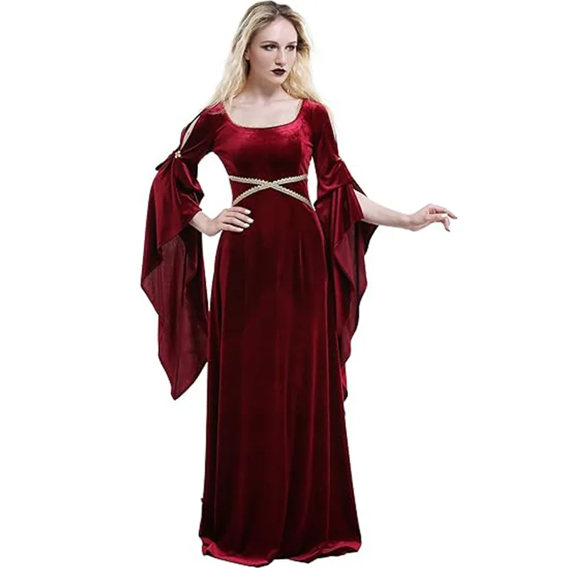 Women Fashion Reddit - Abito medievale da donna Costume cosplay