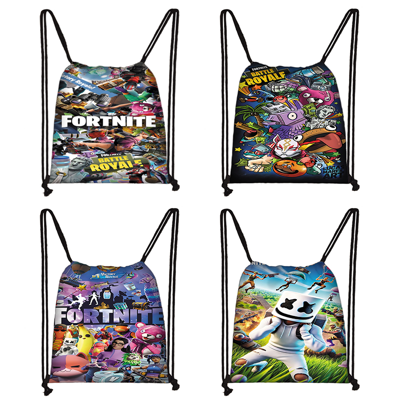 Women'S Fashion Backpack - Zaino con coulisse stampato per bambini,
