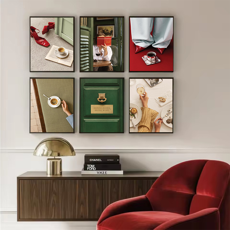 Women'S Fashion Magazines - Quadri da Parete con Stampa di