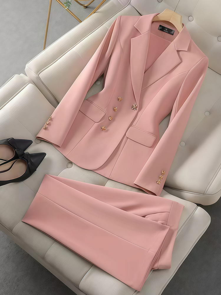 Women'S Fashion Business Casual - 2 pezzi set temperamento da donna