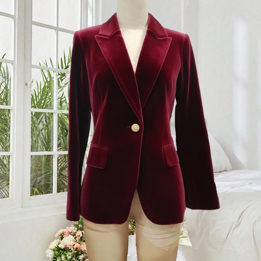 Velvet Blazer Women - Blazer da donna in velluto taglie