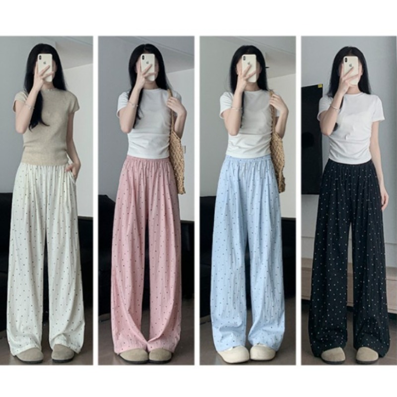 Women'S Fashion Trousers - Pantaloni da Notte da Donna a