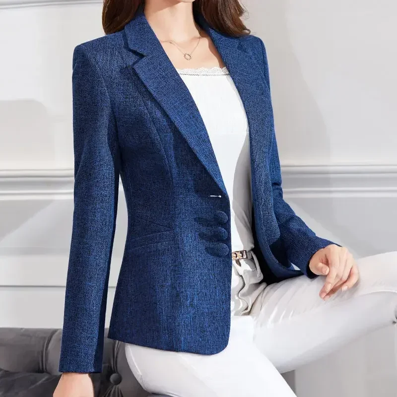 Velvet Blazer Women - Moda Donna Blazer Giacche Lavoro 2025