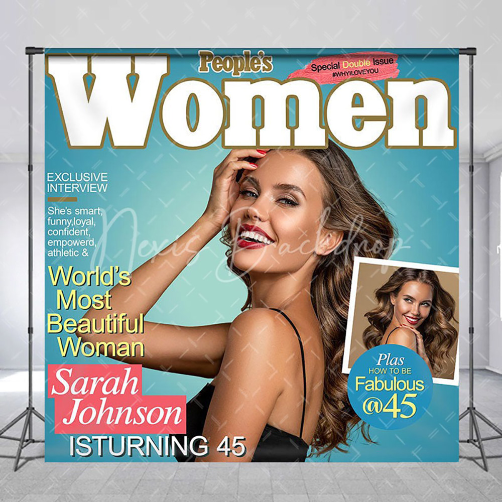 Women'S Fashion Magazines - Sfondo Fotografico Personalizzato Stile Rivista per