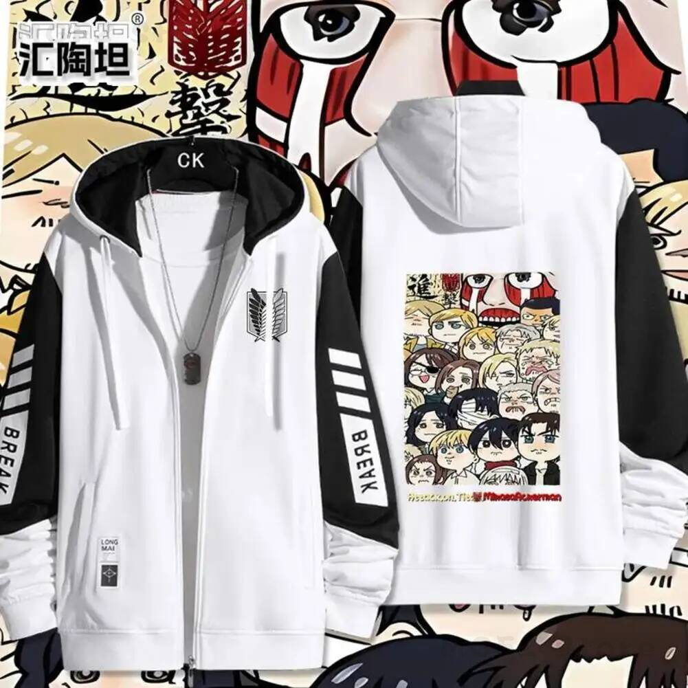 Women'S Fashion Hoodies - Ackerman Levi Mikasa·Ackerman Eren Jaeger Giacca