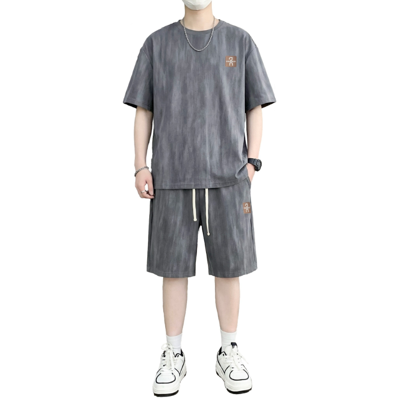 Tie Dye Two Piece - 【T-shirt + pantaloncini a 5 punti】Set