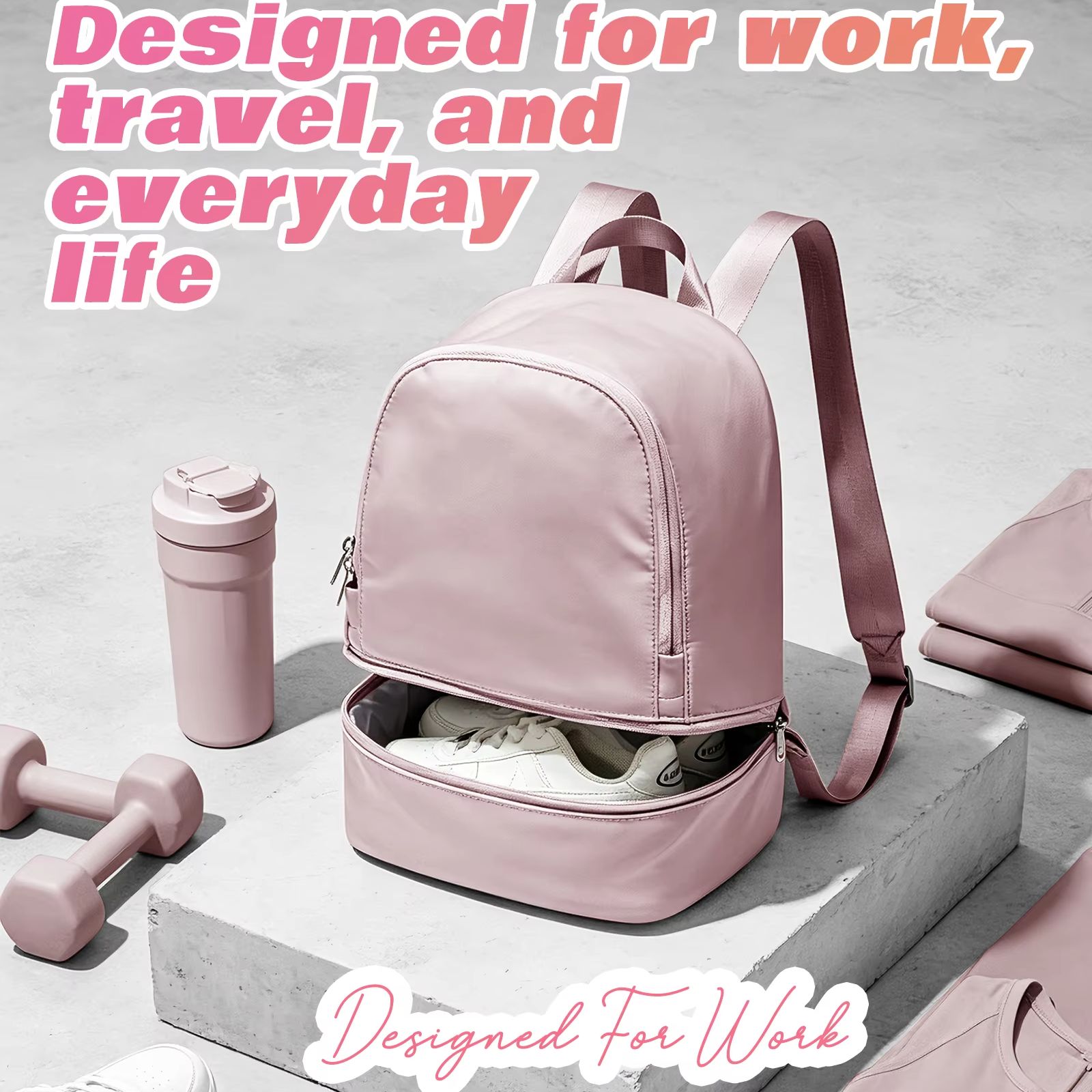 Women'S Fashion Backpack - Borsa da donna, zaino sportivo piccolo