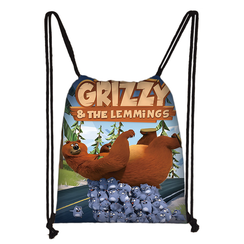 Women'S Fashion Backpack - Cordoncino stampato per bambini per cartoni