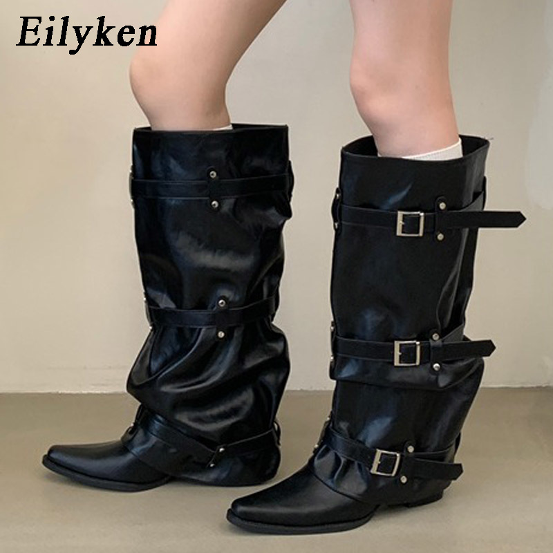 Winter Fashion Women Boots - Eilyken Stivali al Ginocchio da Donna