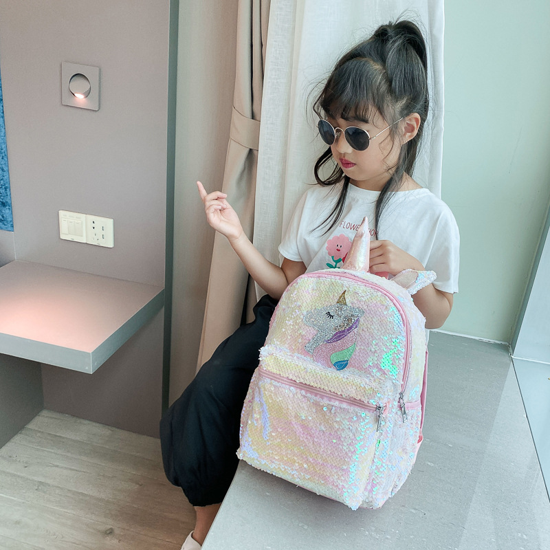 Zaino Unicorno con Paillettes  - Women'S Fashion Backpack recensione e prezzo