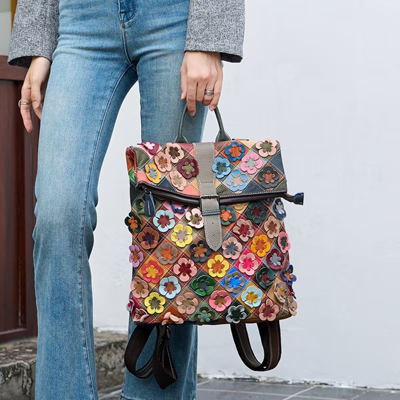 Zaino Vintage in Vera Pelle pe - Women'S Fashion Backpack recensione e prezzo