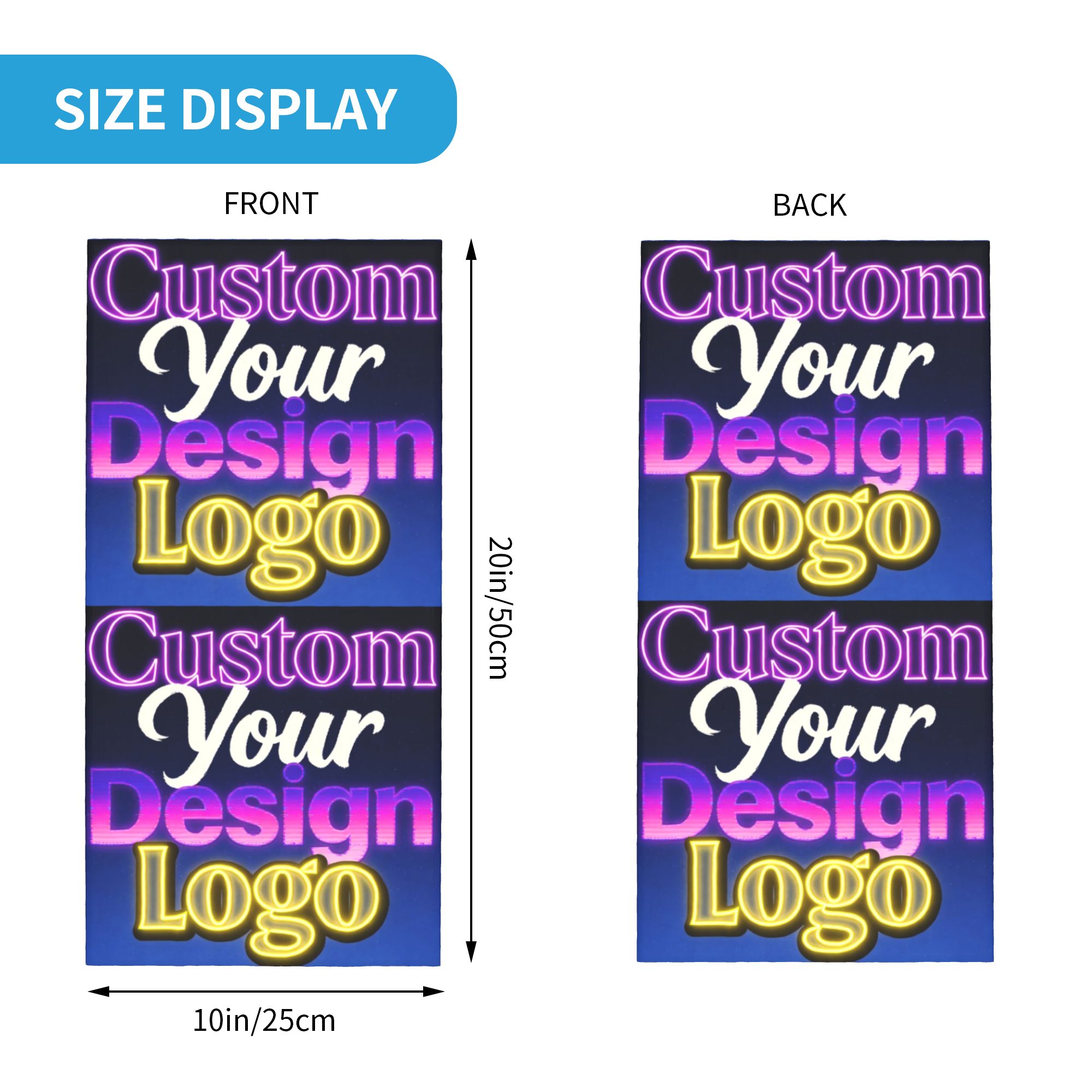 Scaldacollo Bandana Personaliz - Women Fashion Logo Design recensione e prezzo