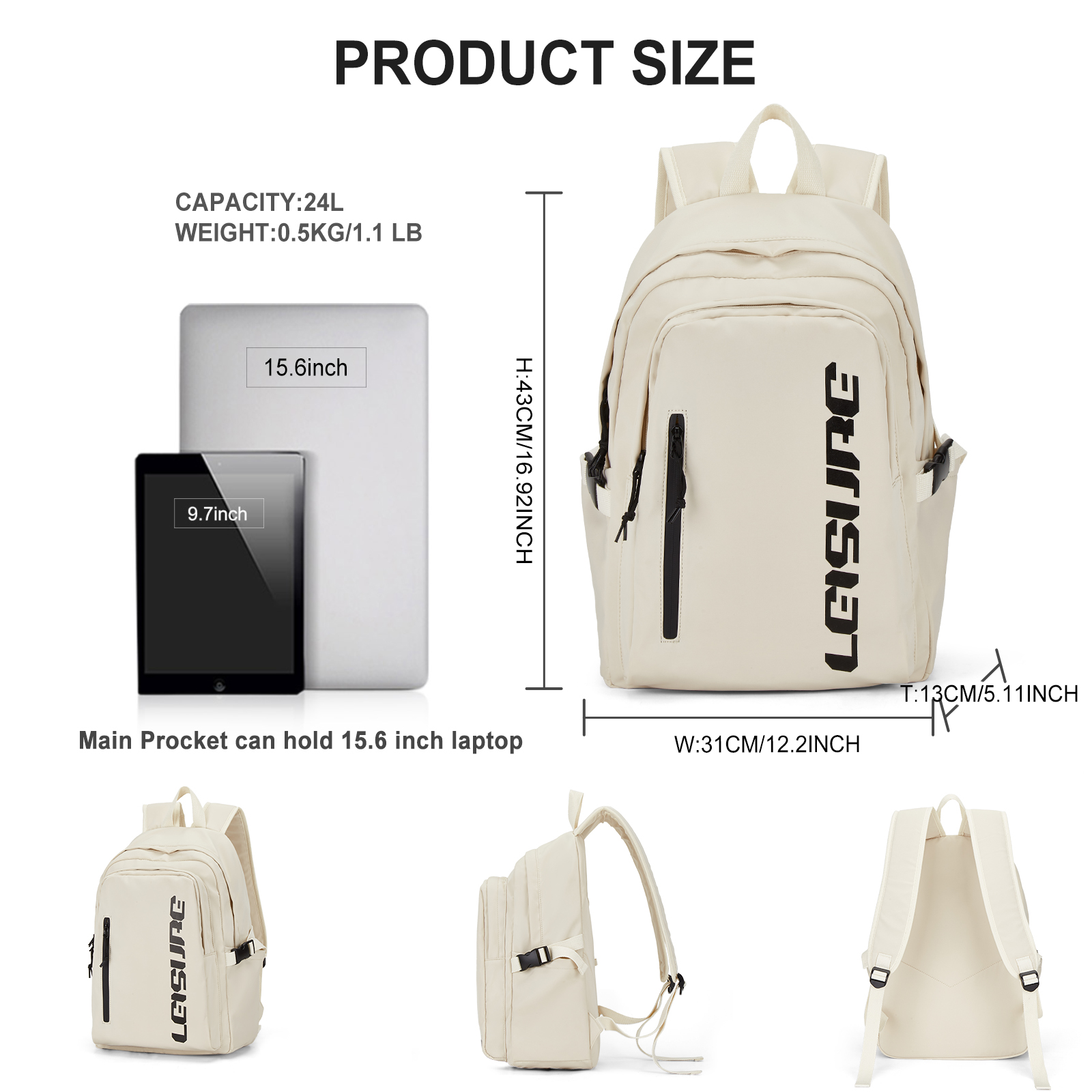 Zaino Casual Leggero per Stude - Women'S Fashion Backpack recensione e prezzo