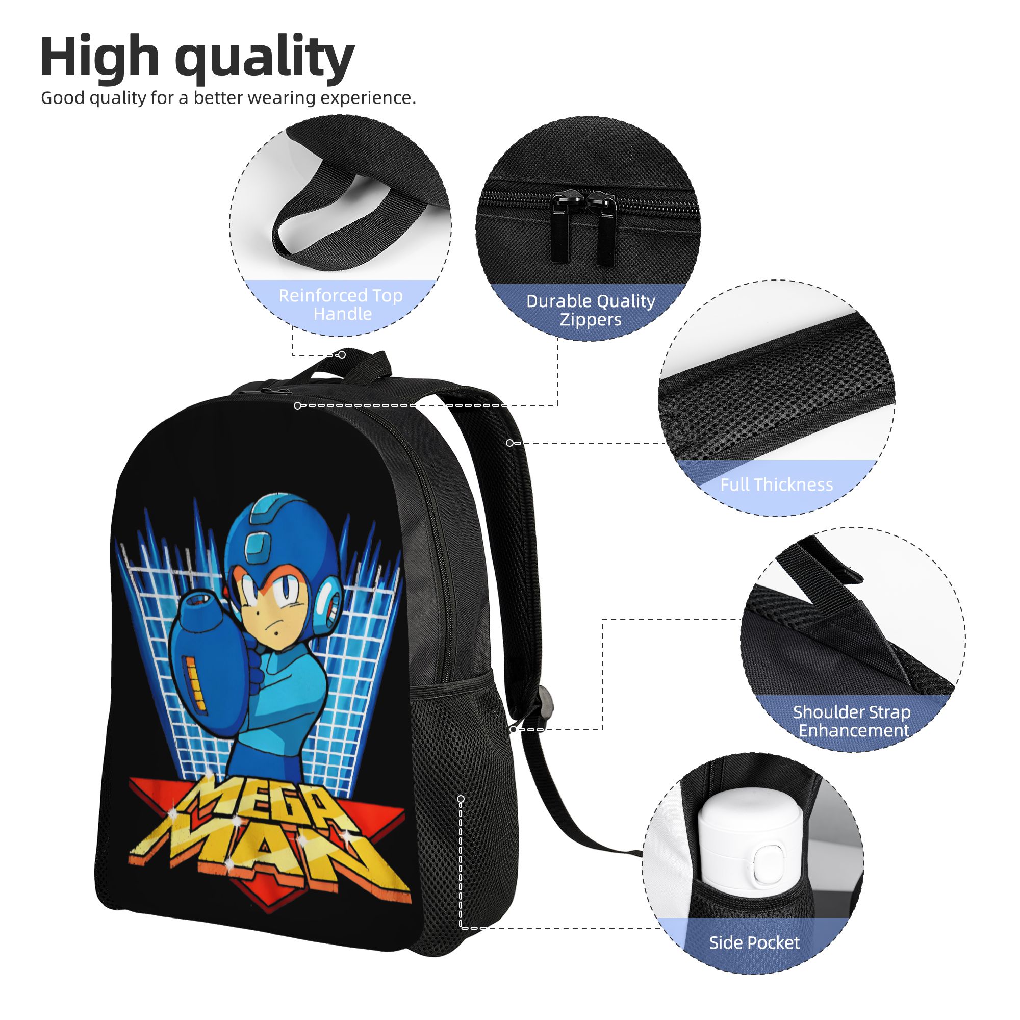 Zaino Megaman X Scifi Video Ga - Women Fashion Video recensione e prezzo