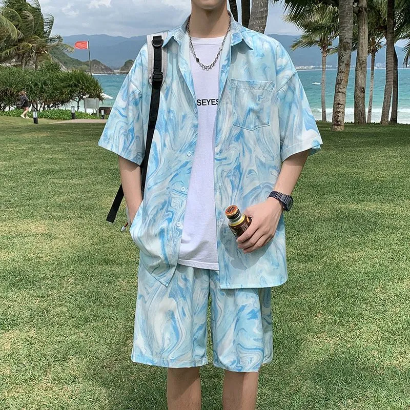 Completo da uomo hawaiano tie- - Tie Dye Two Piece recensione e prezzo