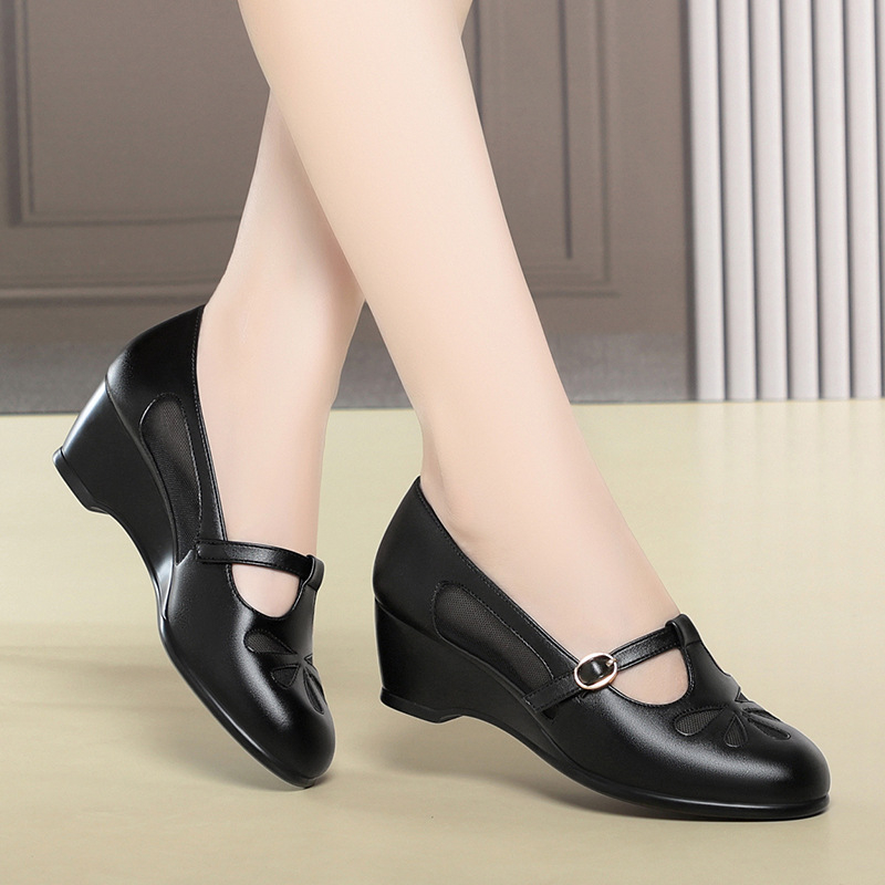 Scarpe Estive con Zeppa e Rete - Women'S Fashion Middle Ages recensione e prezzo