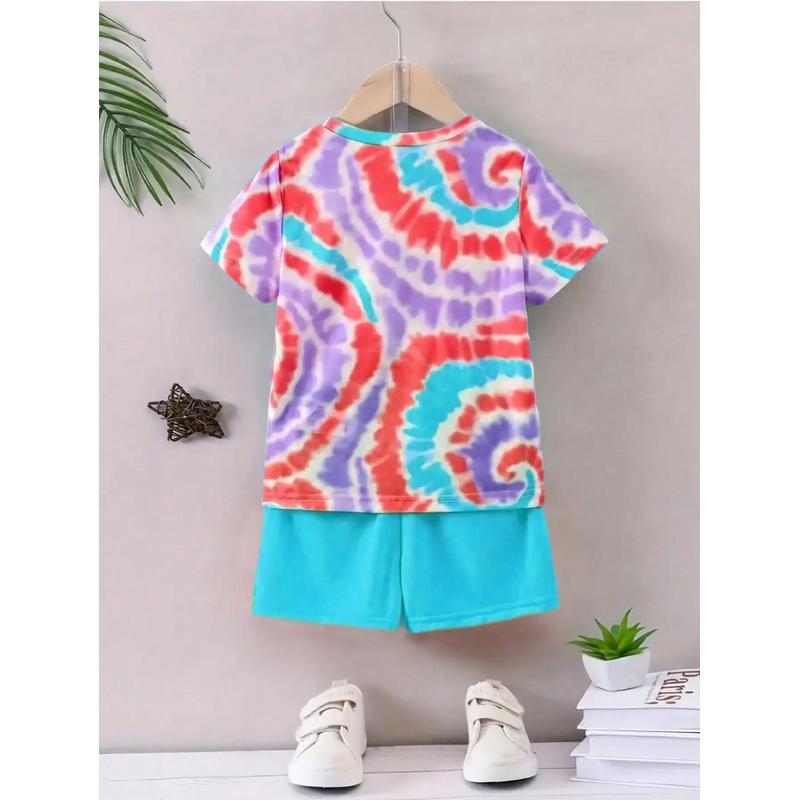 Set due pezzi casual per bambi - Tie Dye Two Piece recensione e prezzo