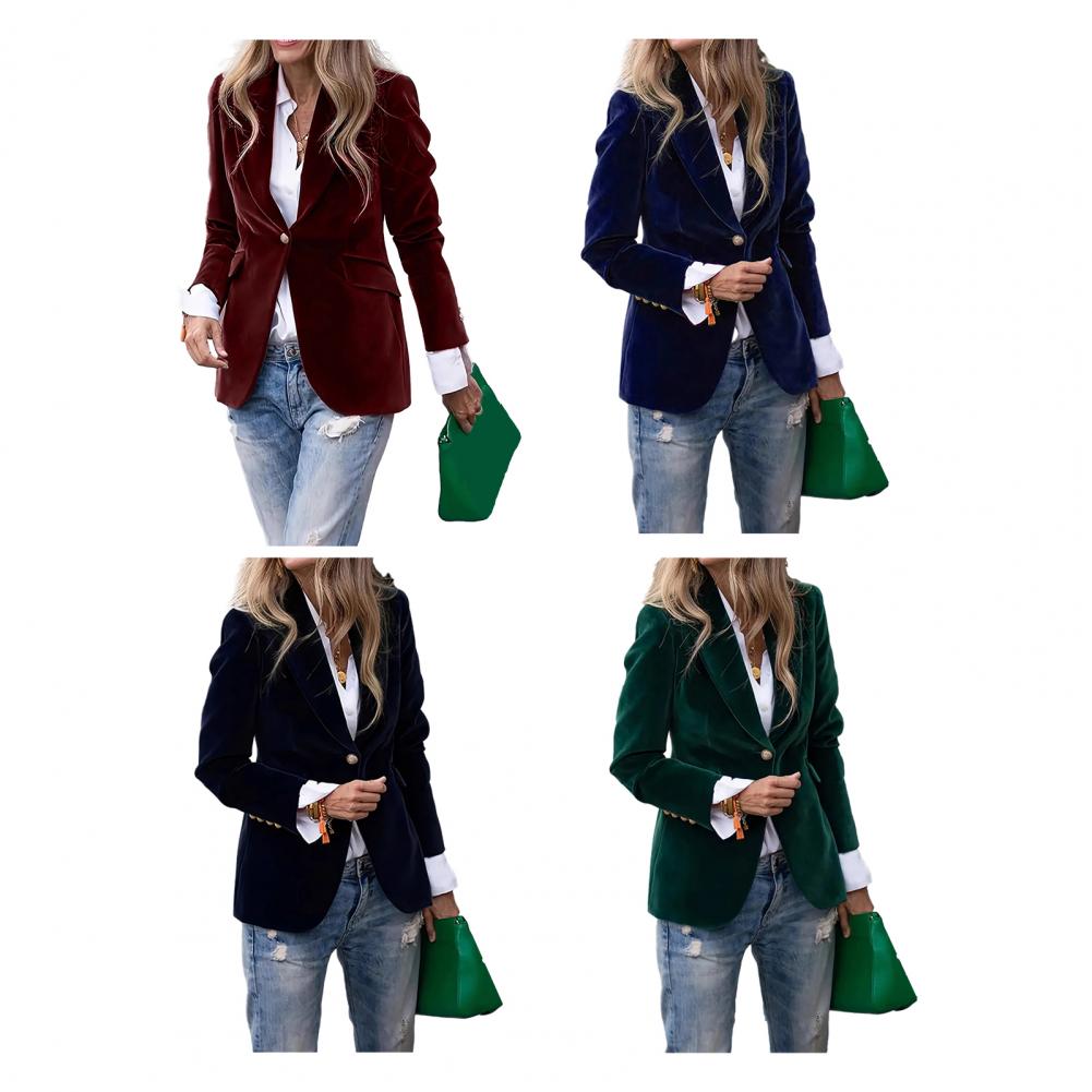 Blazer da donna in velluto tag - Velvet Blazer Women recensione e prezzo
