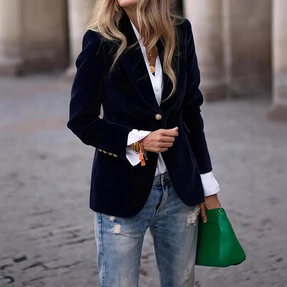 Blazer da donna in velluto tag - Velvet Blazer Women recensione e prezzo