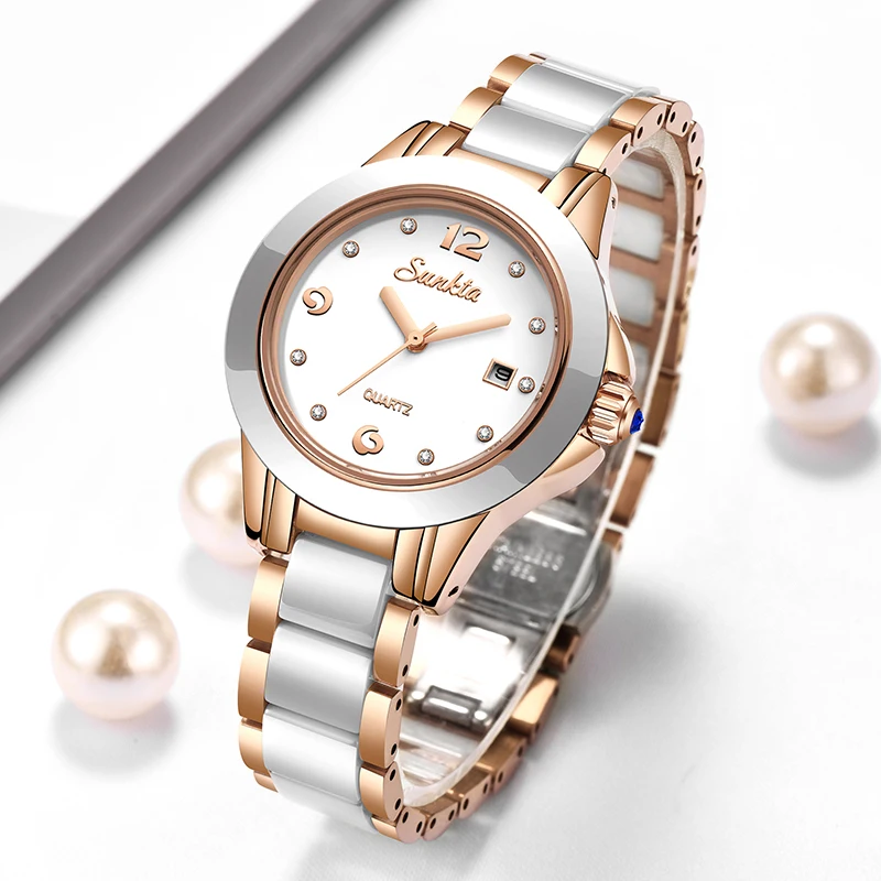 Sunkta moda casual orologio da - Women Fashion Simple recensione e prezzo