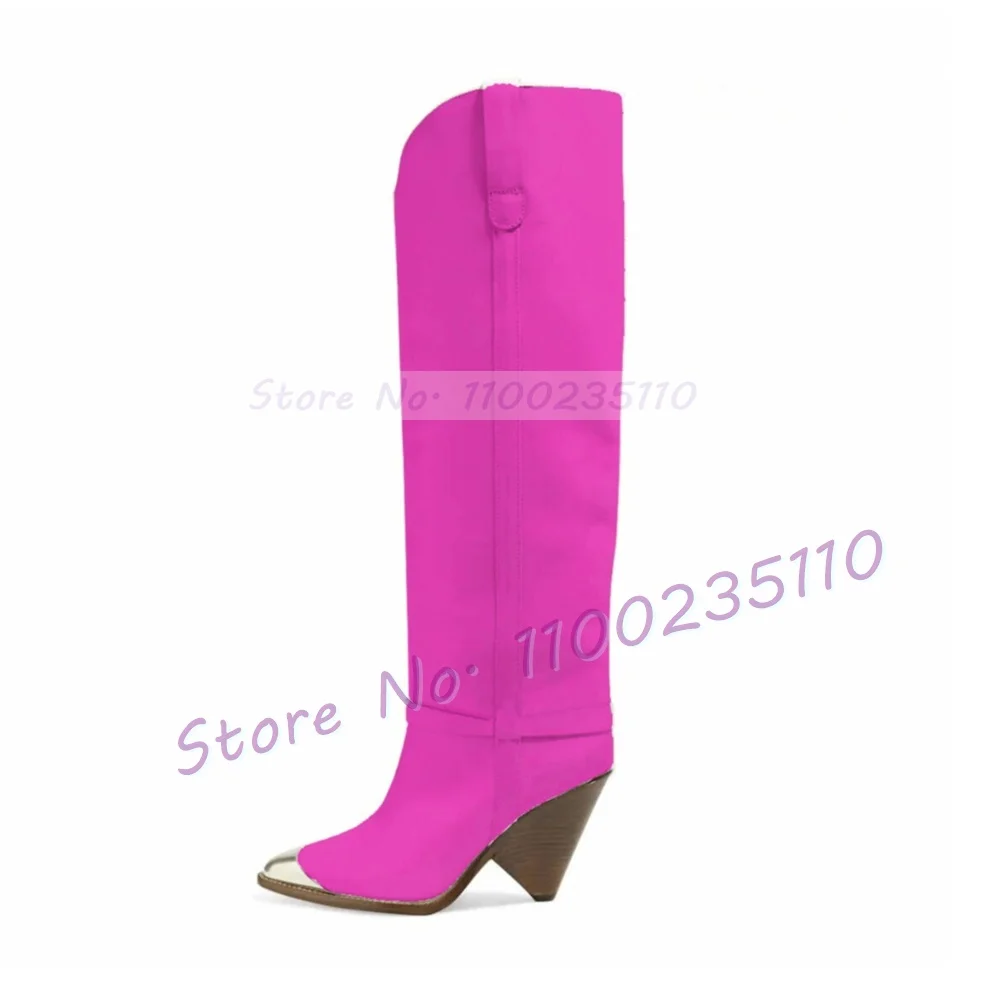 Stivali al ginocchio color arg - Winter Fashion Women Boots recensione e prezzo