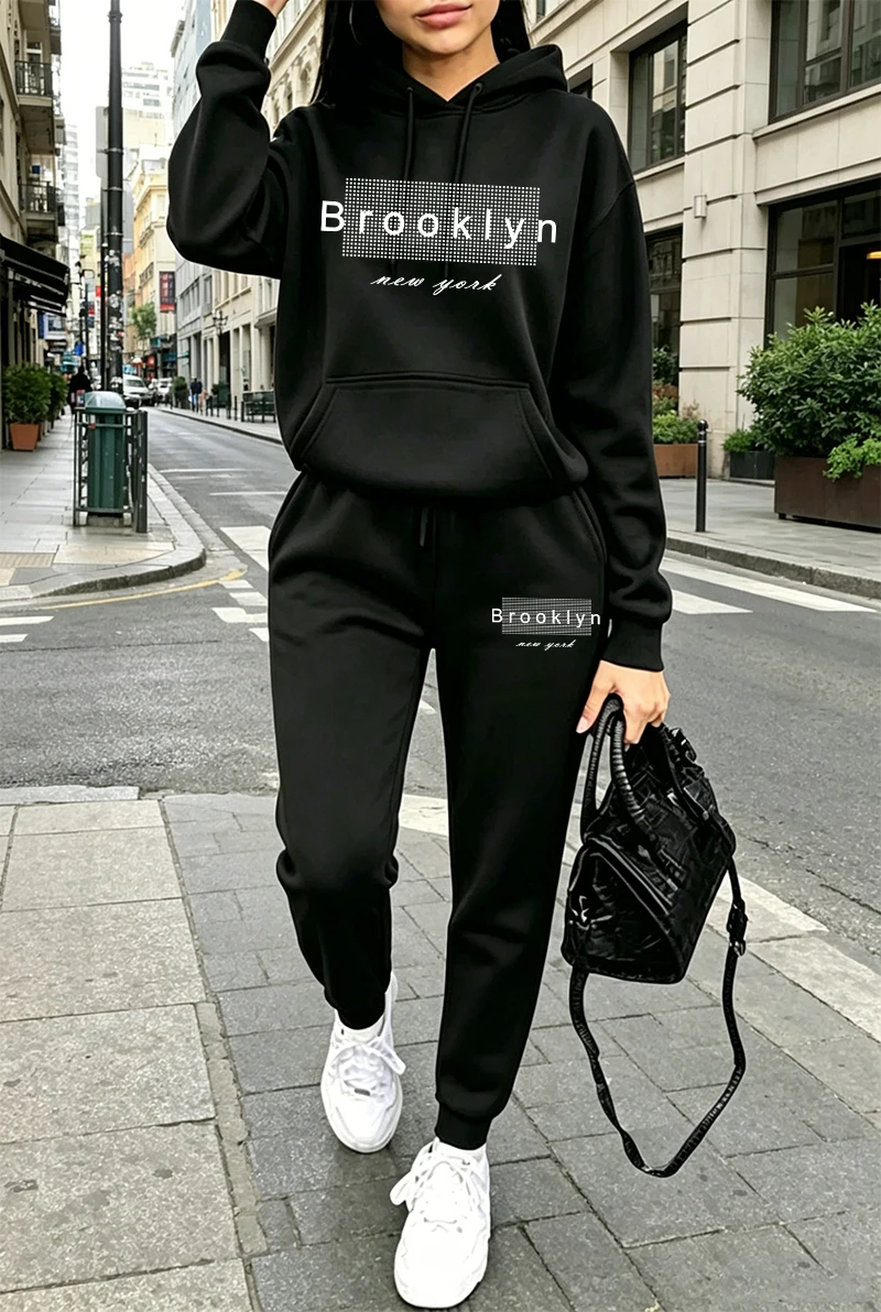 Tuta da donna con stampa, felp - Women'S Fashion Hoodies recensione e prezzo