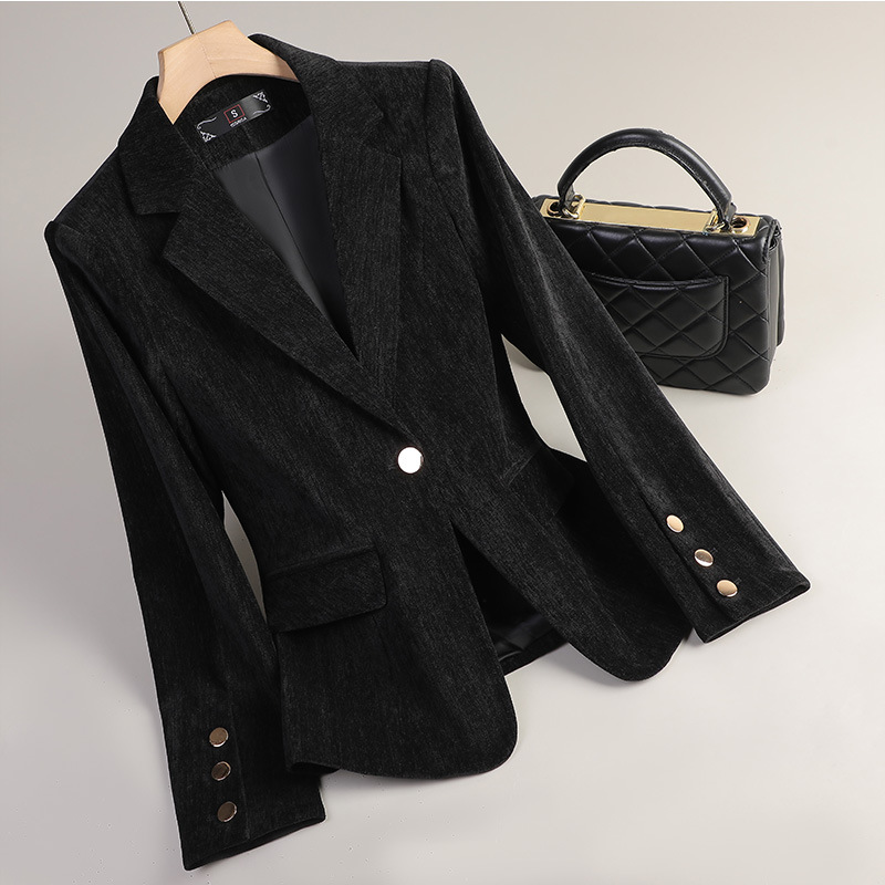 Blazer in Velluto Giallo Oro p - Velvet Blazer Women recensione e prezzo