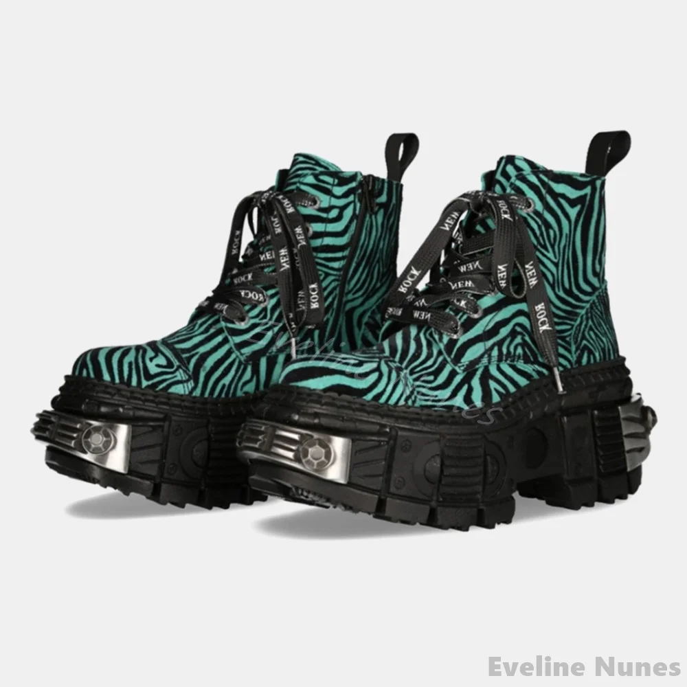 Stivali punk con stampa leopar - Winter Fashion Women Boots recensione e prezzo