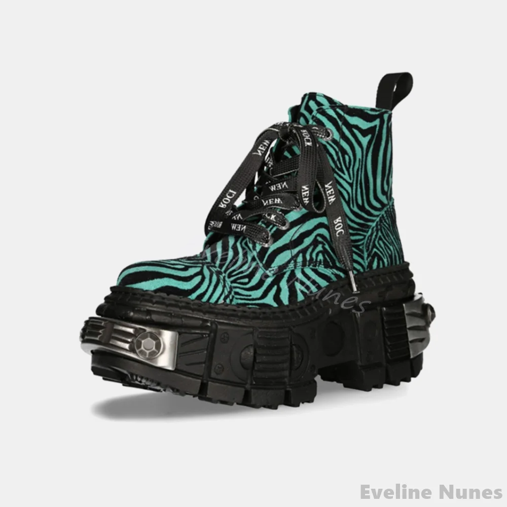 Stivali punk con stampa leopar - Winter Fashion Women Boots recensione e prezzo