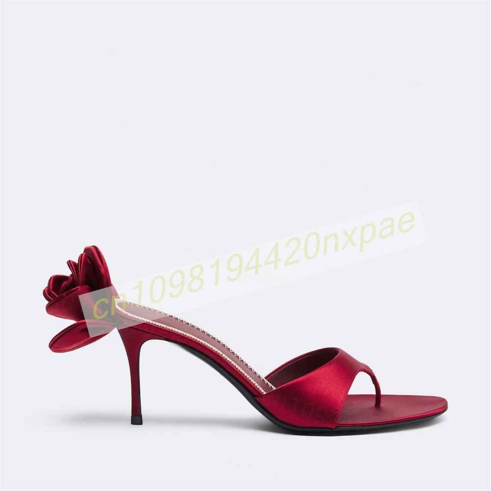 Sandali da donna rosso in raso - Women Fashion Reddit recensione e prezzo