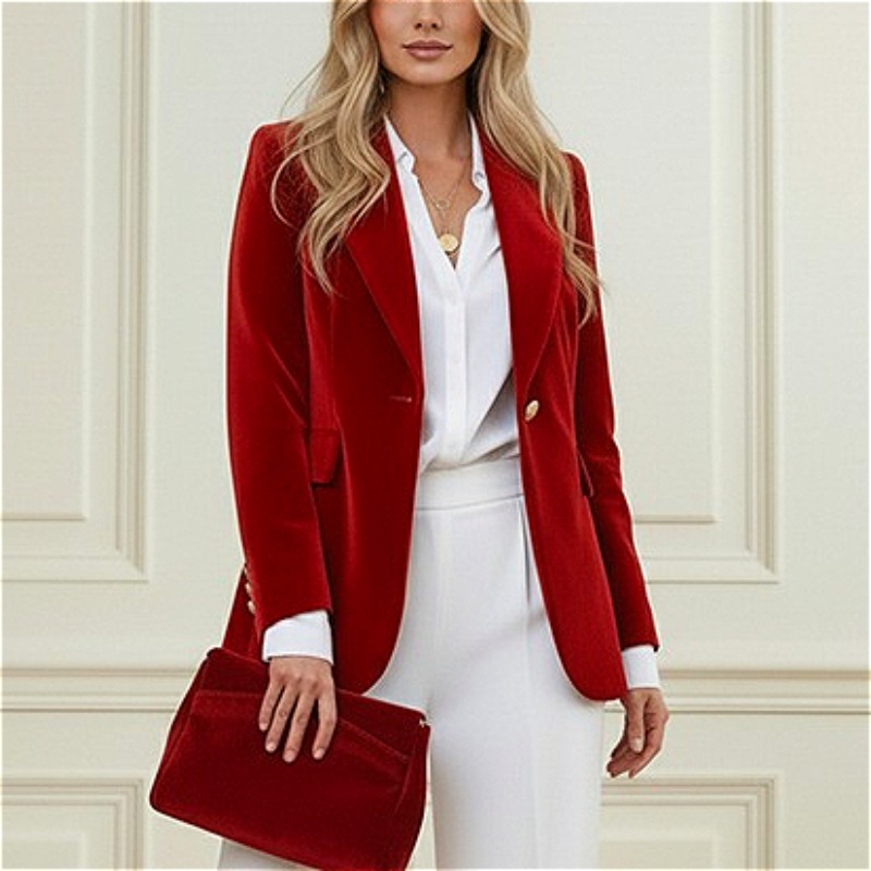 Nuovo Blazer in Velluto da Don - Velvet Blazer Women recensione e prezzo
