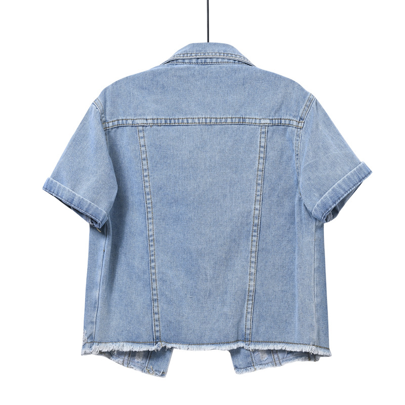 Giacca Corta in Denim Chiaro a - Women'S Fashion Jackets Amazon recensione e prezzo