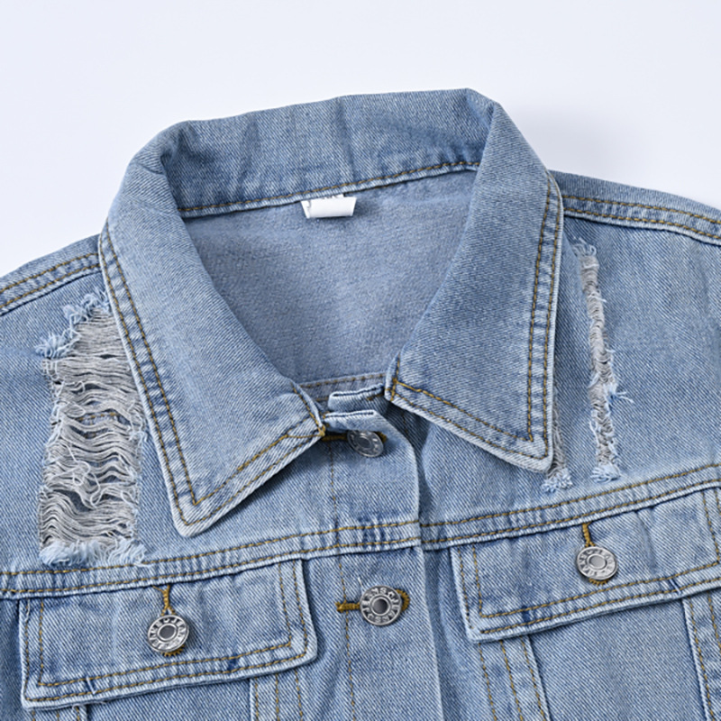 Giacca Corta in Denim Chiaro a - Women'S Fashion Jackets Amazon recensione e prezzo