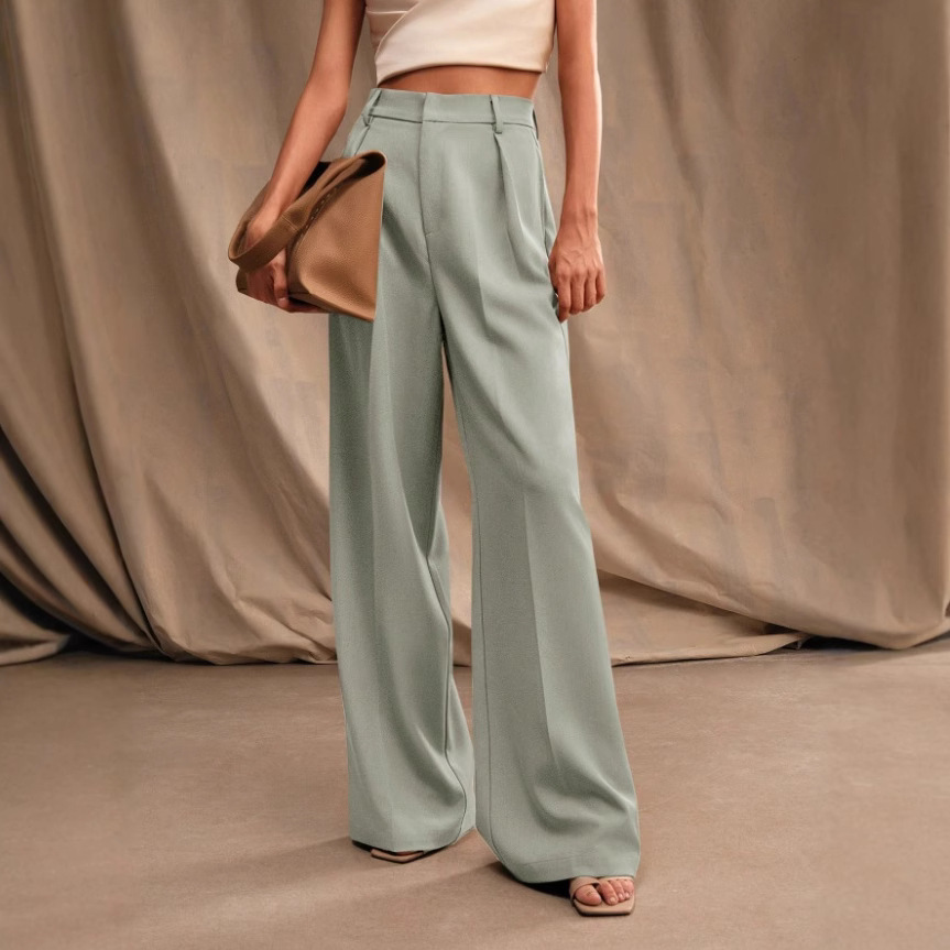 Pantaloni Casual Larghi a Gamb - Women'S Fashion Business Casual recensione e prezzo