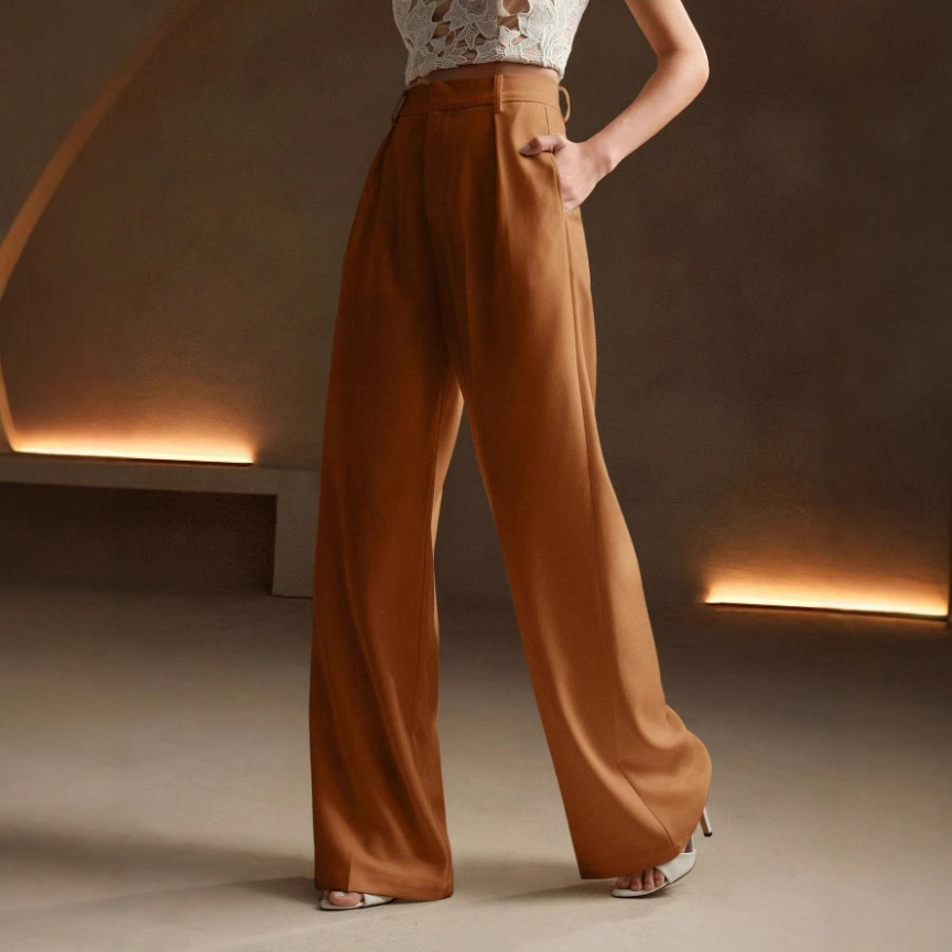 Pantaloni Casual Larghi a Gamb - Women'S Fashion Business Casual recensione e prezzo