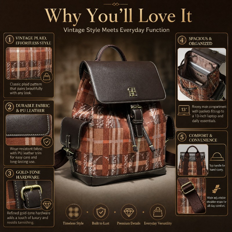 Zaino CHHC alla Moda con Blocc - Women'S Fashion Backpack recensione e prezzo