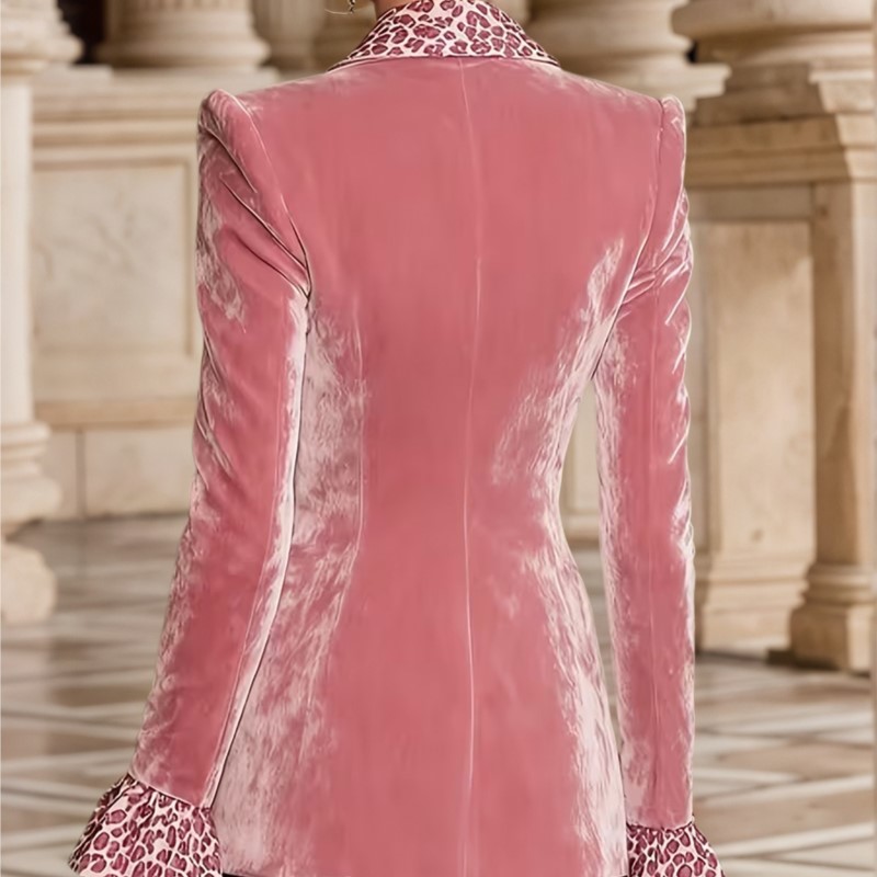 Blazer in velluto tinta unita  - Velvet Blazer Women recensione e prezzo