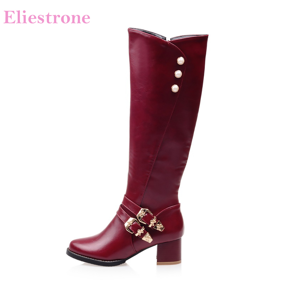 Stivali da moto alti al ginocc - Winter Fashion Women Boots recensione e prezzo