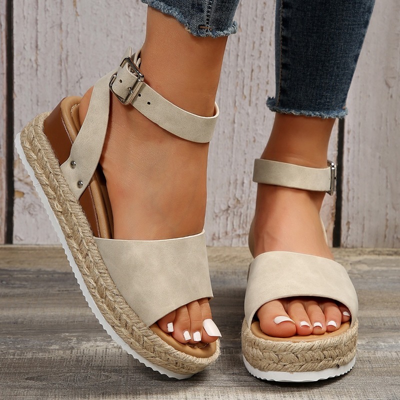 Nuovi Sandali Donna con Zeppa  - Women Fashion Simple recensione e prezzo
