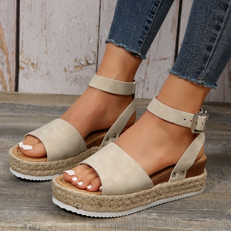 Nuovi Sandali Donna con Zeppa  - Women Fashion Simple recensione e prezzo