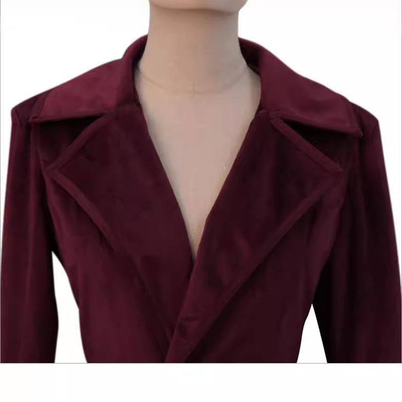Trench da donna elegante con r - Velvet Blazer Women recensione e prezzo